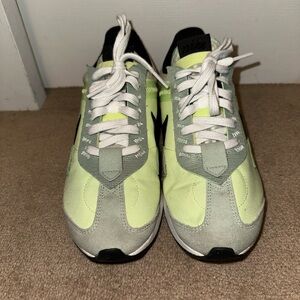 Nike Women’s Light Green and Gray Sneakers